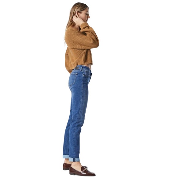 Joe’s Straight Leg High-Rise Roll-Up 93% Cotton Women’s Jeans - W24 Regular - Picture 3 of 14